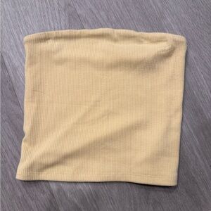 American Eagle Outfitters Yellow Tube Top